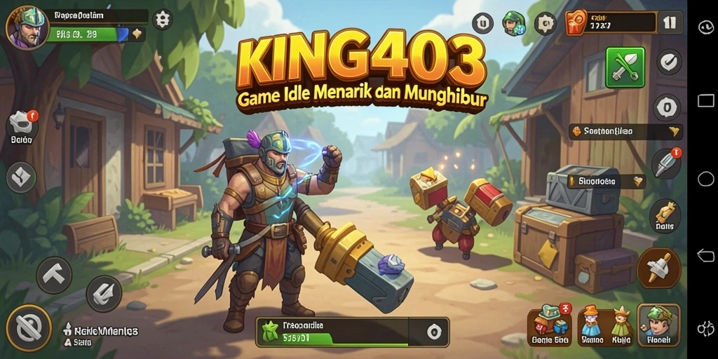 Tangkapan layar KING403 menunjukkan gameplay Idle yang seru dan menarik.