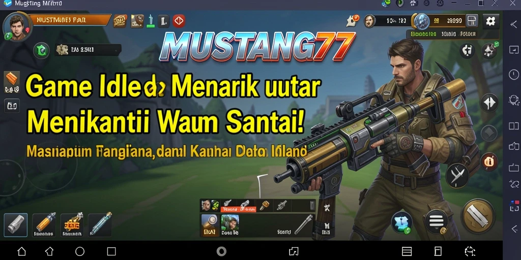 Tampilan menarik dari gameplay Idle yang mengasyikkan.