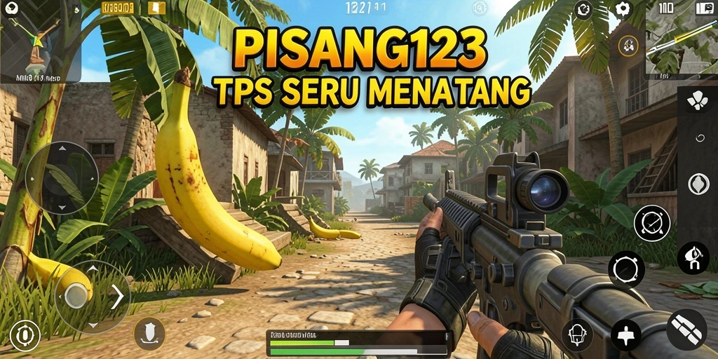 Screenshot gameplay PISANG123 dengan aksi bertempur yang seru.